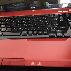 綺麗 赤NEC 高速SSD240 Corei5 搭載 メモリ4G CD/DVD/読み書き Wifi 