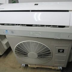 K03094 シャープ 中古エアコン 主に6畳用 冷2.2kw ／ 暖2.5kw
