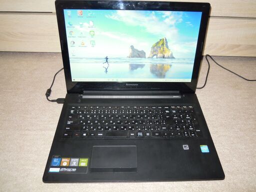 スリムデザイン Lenovo レノボ G50-30 Cel/N2830 /HDD500GB メモリ4GB 無線 Bluetooth/office2016 新品USBマウス付き