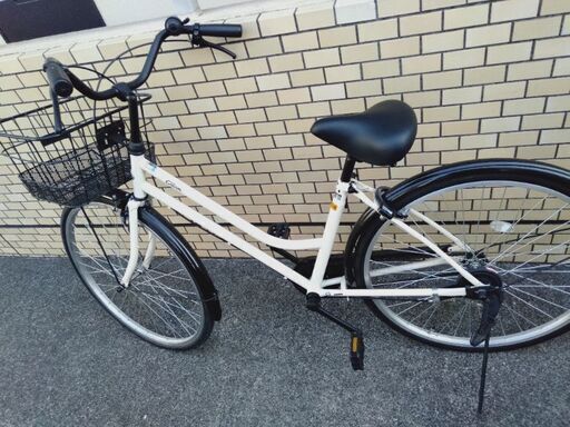 譲り先決定】クロスバイク_cream CS