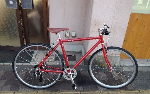 WEEKEND BIKES[ウィークエンドバイク]700cクロスバイク アルミ/7speed/ボルドー