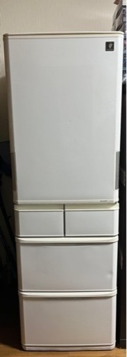 424L 冷凍冷蔵庫 5ドア 自動製氷 SHARP プラズマクラスター 左右両開き SJ-PW42X-W