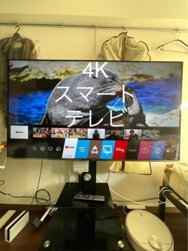 超美品)65V 4K 液晶スマートテレビ LG製 保証書付き passtheot.com
