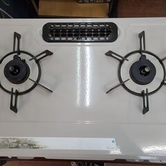 ☆新生活応援☆　●297●　リンナイ　ガスコンロ　LPガス専用　2019年製　KGM640CTBEL　強化力バーナー左側タイプ　安全ロック付き　※電池無し　【リサイクルショップどりーむ天保山店】