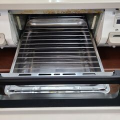 ☆新生活応援☆　●297●　リンナイ　ガスコンロ　LPガス専用　2019年製　KGM640CTBEL　強化力バーナー左側タイプ　安全ロック付き　※電池無し　【リサイクルショップどりーむ天保山店】