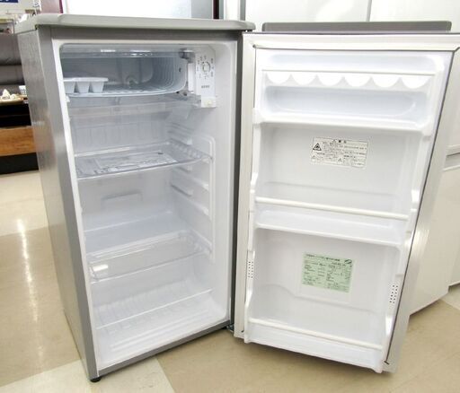 AQUA/アクア 1ドア冷蔵庫 AQR-8G 2020年製 75L ノンフロン キッチン家電 シルバー