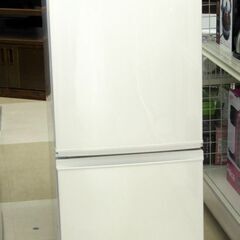 シャープ 2ドア冷蔵庫 SJ-D14B 2016年製 どっ…
