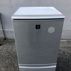 ★ 動作〇 ★ SHARP ノンフロン冷凍冷蔵庫 SJ-PD14W -S 137L 480x590x1125mm 2012年製