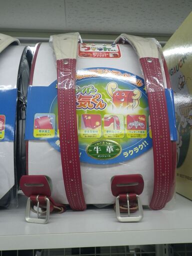 [未使用品]ランドセル 牛革 濃いピンク色【モノ市場東浦店】147