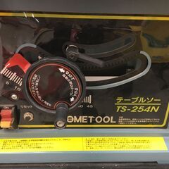 ナカトミ テーブルソー TS-254N 卓上丸ノコ盤 HOMETOOL ホームツール 中古品