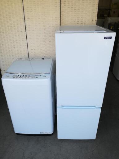セット109⭐2020年製セット⭐配送と設置は無料サービス⭐ヤマダセレクト冷蔵庫156L＋ハイセンス洗濯機5.5kg