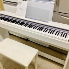 白いピアノでお部屋を華やかに！上質な音としっかりした鍵盤タッチC...