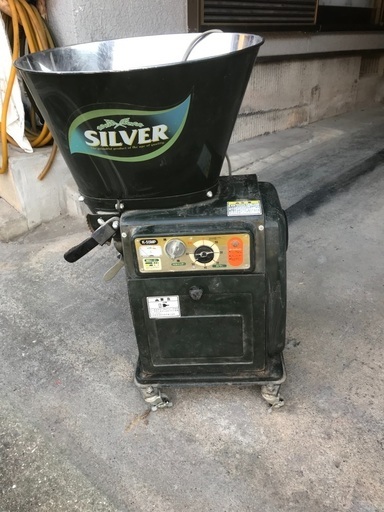 業務用精米機　水田工業　silver 20000円