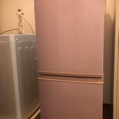【ネット決済】単身用冷蔵庫SHARP　137L  2/13まで！！！
