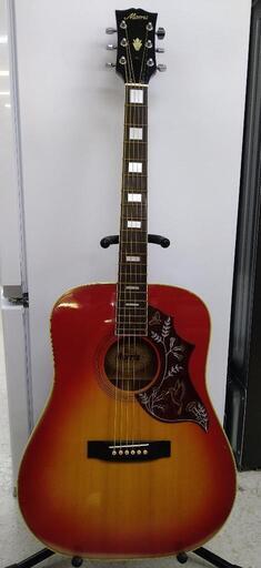 Morris　モーリス　アコースティックギター　ハミングバード　ジャパンビンテージギター　WH-20  弦交換済　社外品ハードケース付