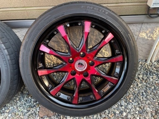 購入金額27万円 アルミホイール ワーク シュバート特注品 225 