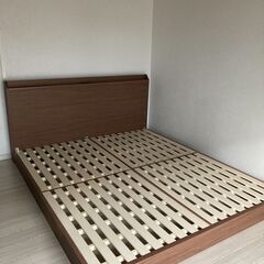 ニトリ クイーンサイズ ベッド (クィーン ポケットコイルマットレス 