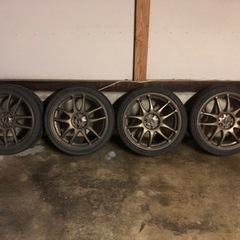 ワークエモーション　極　タイヤセット　17インチ　