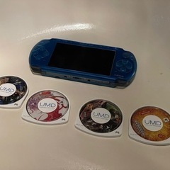 PSP-3000 本体＆ソフト4本