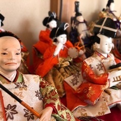 雛人形 七段 7段　久月 中古品 お値段ご相談 雛人形 七段 7段 久月 中古品 お値段ご相談 雛人形 七段飾り