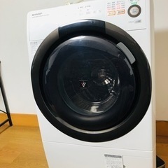 SHARP　ドラム式洗濯乾燥機6.0kg/3.0kg マンション...