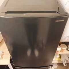 【ネット決済】アイリスオーヤマ 冷蔵庫ブラック 154ℓ IRS...