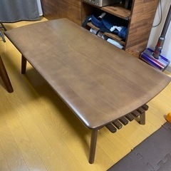 ローテーブル ニトリ アルナス 110×55×38
