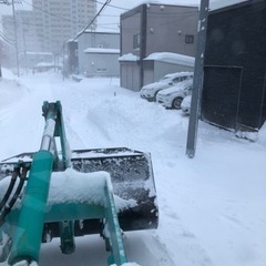雪に埋まった車をレスキューします。清田区北野限定