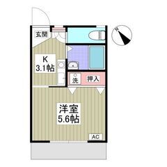 💖初期費用0円対応可能💖横浜線「町田」駅徒歩17分🌟最上階・1Ｋ...