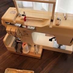 お話し中。ジャノメ ミシン、コンビ