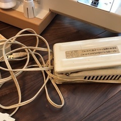 お話し中。ジャノメ ミシン、コンビ