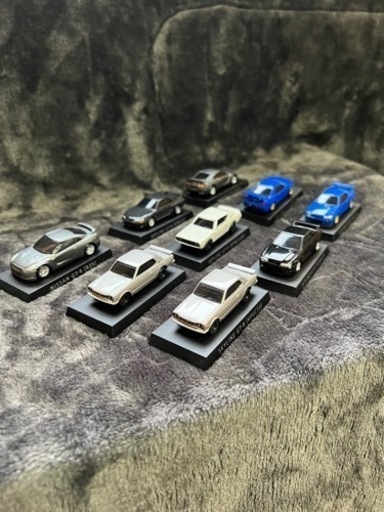 歴代ニッサンスカイラインGT-Rコレクション(ショーケース付き) 日産