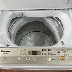 リサイクルショップどりーむ天保山店　No６８７５　洗濯機　パナソニック　５ｋｇ　中古　２０１９年製　