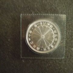 天皇陛下御在位６０年一万円銀貨ブリスターパック入新品未使用