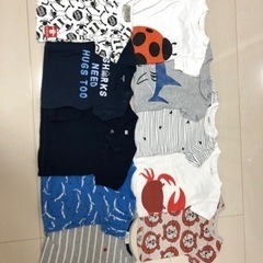 【ネット決済】10枚400円☆80サイズ半袖Tシャツ