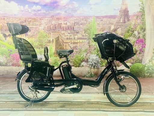3360電動自転車ブリジストンアンジェリーノ超高性能モデル２０インチ 黒