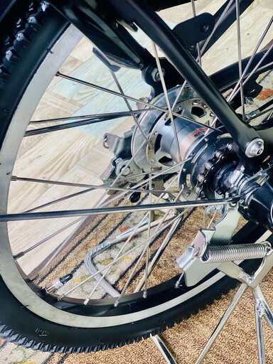 3348電動自転車ブリジストンアンジェリーノ超高性能モデル２０インチ 茶