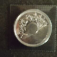 天皇陛下御在位６０年一万円銀貨ブリスターパック入新品未使用