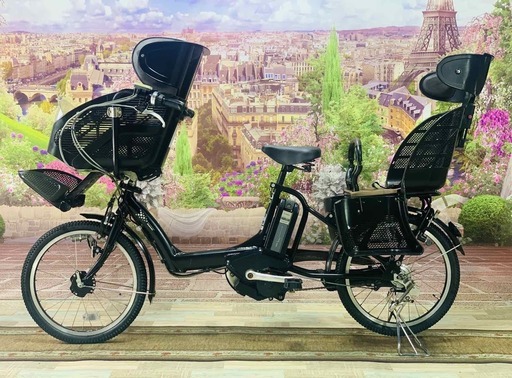 3442電動自転車☯️ブリジストンアンジェリーノ２０インチ 黒