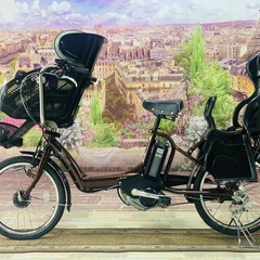 0500電動自転車☯️ブリジストンアンジェリーノ20インチ 茶