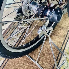 0500電動自転車☯️ブリジストンアンジェリーノ20インチ 茶