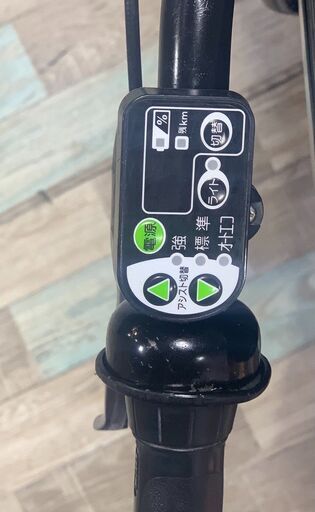 【良好品】 3380電動自転車ヤマハキッス20インチ 黒 - 自転車本体