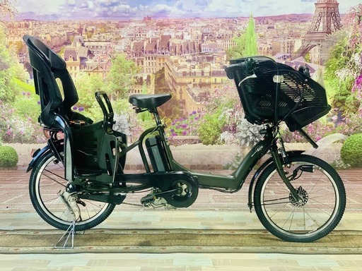 3356電動自転車ヤマハキッス２０インチ 緑