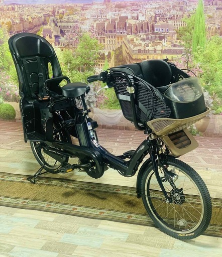 3416電動自転車ヤマハキッス超高性能モデル２０インチ 黒