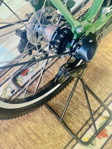 3358電動自転車ヤマハキッス超高性能モデル20インチ 緑