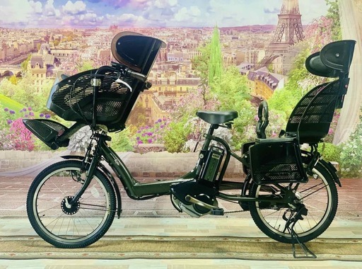 3350電動自転車ヤマハキッス超高性能モデル２０インチ　緑