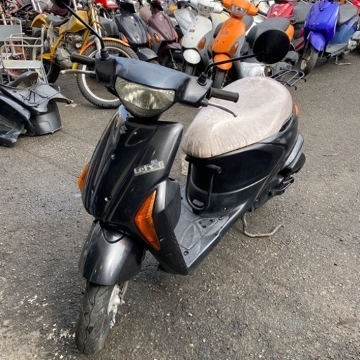 SUZUKI レッツ5 G 実動　セル始動　原付　4サイクル　スクーター　福岡市南区