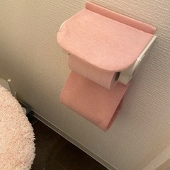 トイレセット(便座カバーと、トイレットペーパーカバー)