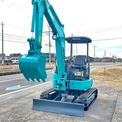 G-0069】コベルコ SK35SR-6 3.5トンクラス アワーメーター842h 左 