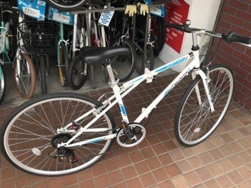 美品☆MIYATA FOLIO[フォリオ ]700C 折り畳みクロスバイク アルミ